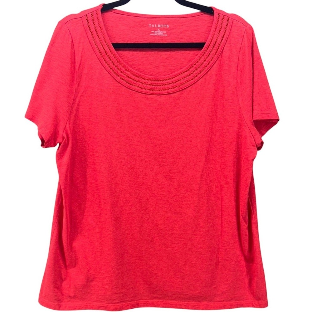 Talbots Top‎ Pink XL